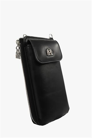 SOSELA 67-7171 Kadın Siyah Çarpraz Askılı Çanta