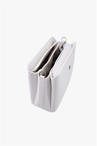 Sosela 67-7183 Beyaz Kadın Çapraz Askılı Çanta