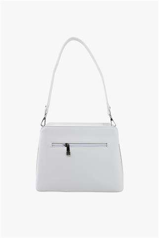 Sosela 67-7183 Beyaz Kadın Çapraz Askılı Çanta