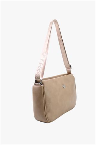 SOSELA 67-7185 Kadın Kumaş-Kum Çarpraz Askılı Çanta