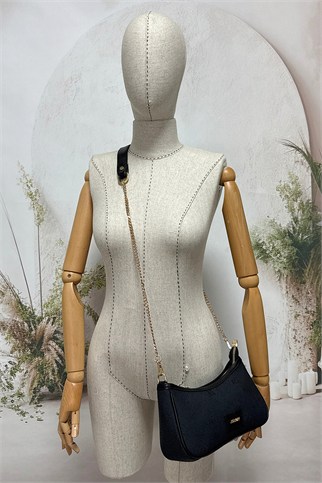 SOSELA 67-7204.2 Kadın Kumaş-Kahve Çapraz Askılı Çanta