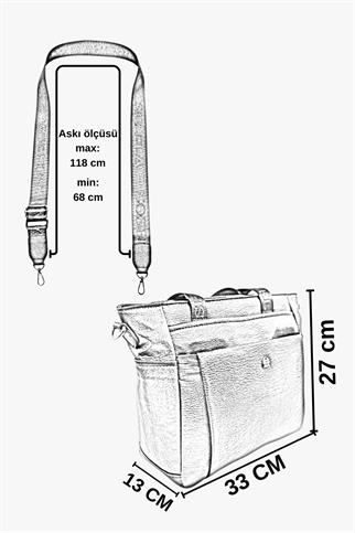 SOSELA 67-8083 Kadın Beyaz Omuz Ve Kol Çanta