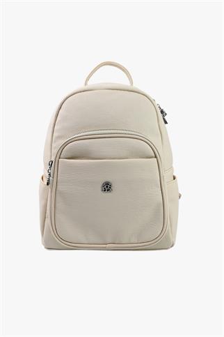 SOSELA 67-9012 Kadın Bej Sırt Çanta