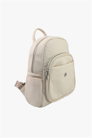 SOSELA 67-9012 Kadın Bej Sırt Çanta