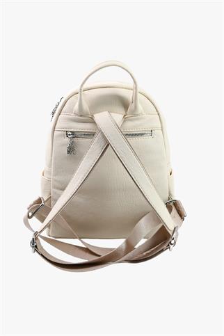SOSELA 67-9012 Kadın Bej Sırt Çanta