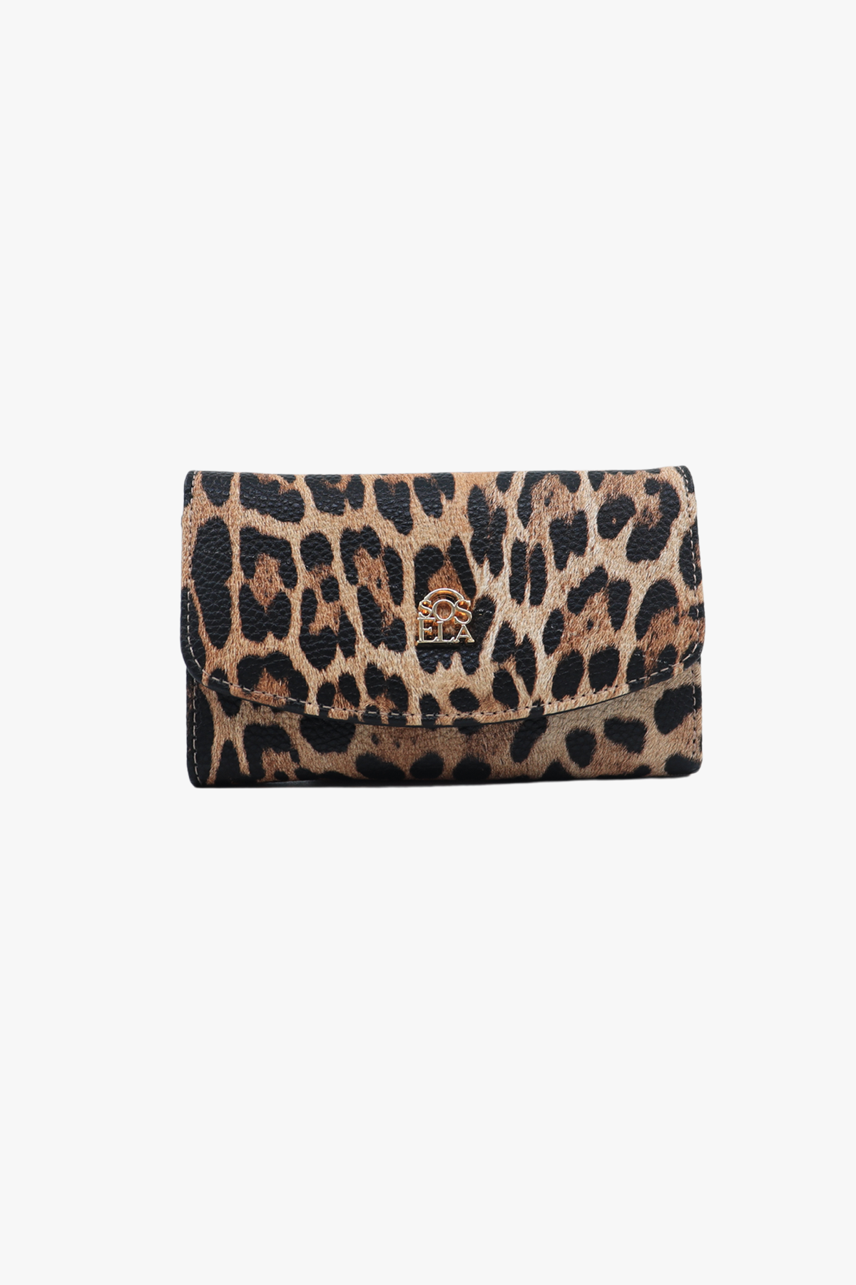 Sosela 56-4038 Kadın Leopar Cüzdan