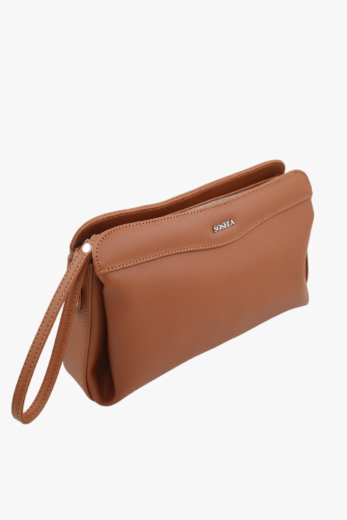 Sosela 67-6012 Kadın Daine Taba Portföy Çanta