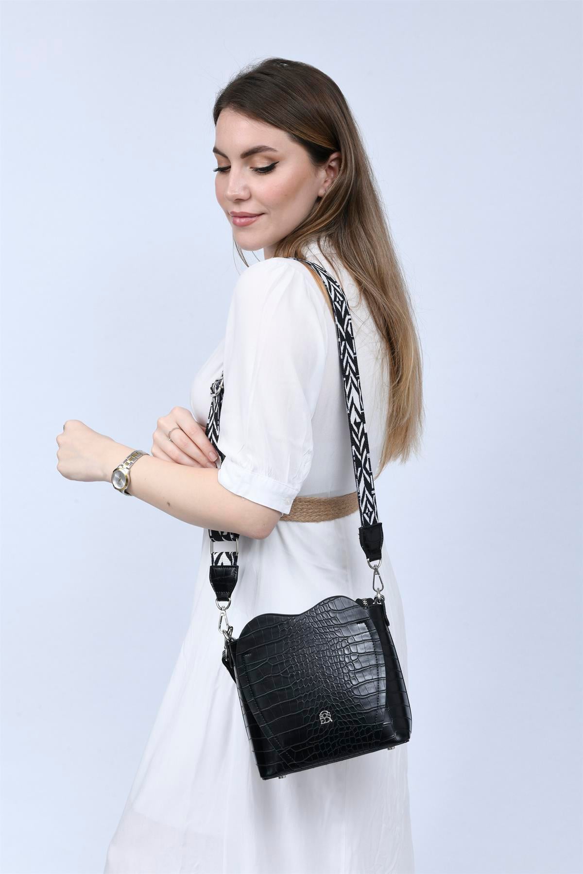 SOSELA 67-7123 KROKO/SİYAH