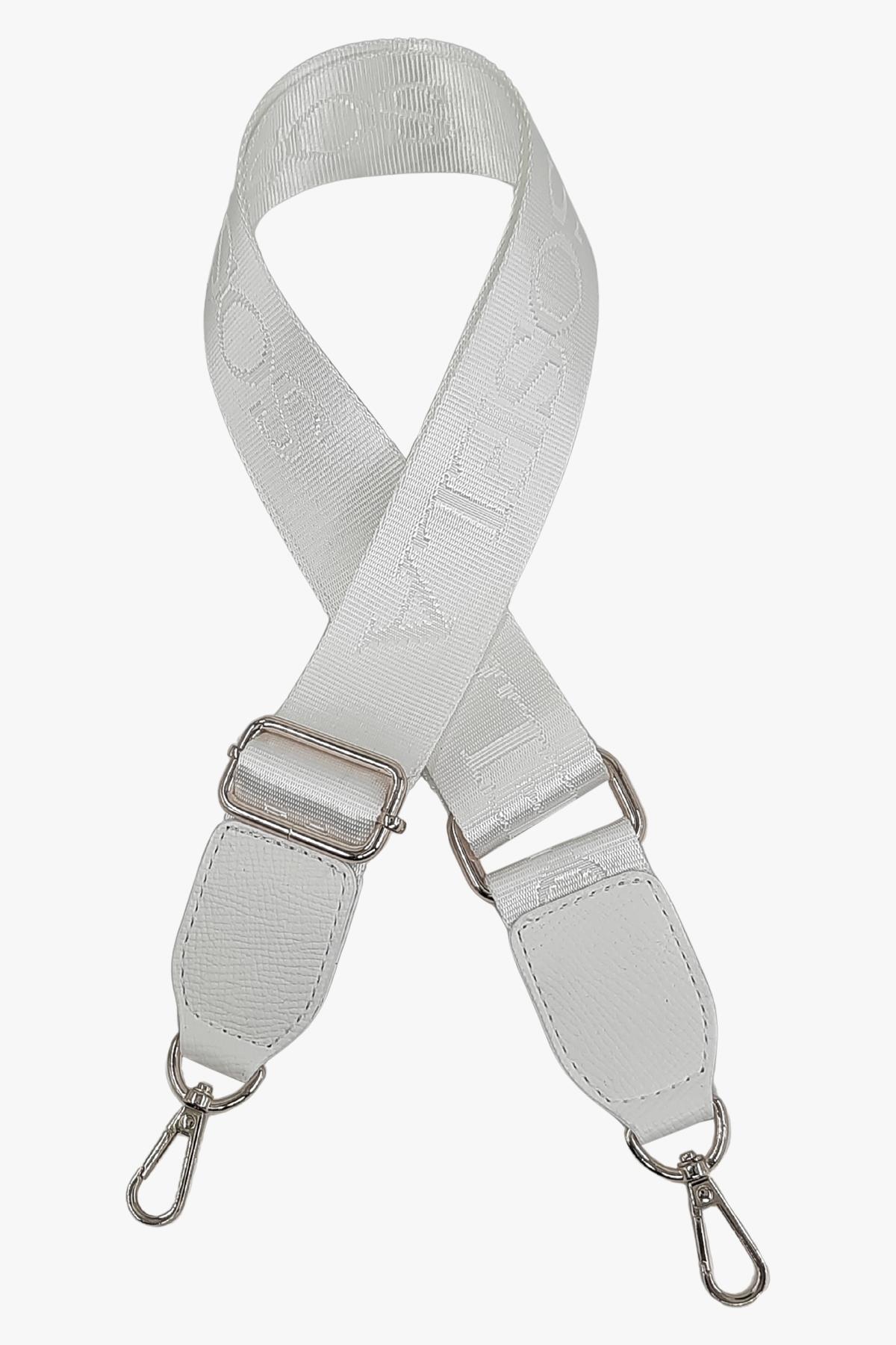 Sosela 99-90004 Beyaz 4 cm Kolon Nikel Askı Çanta Aksesuar