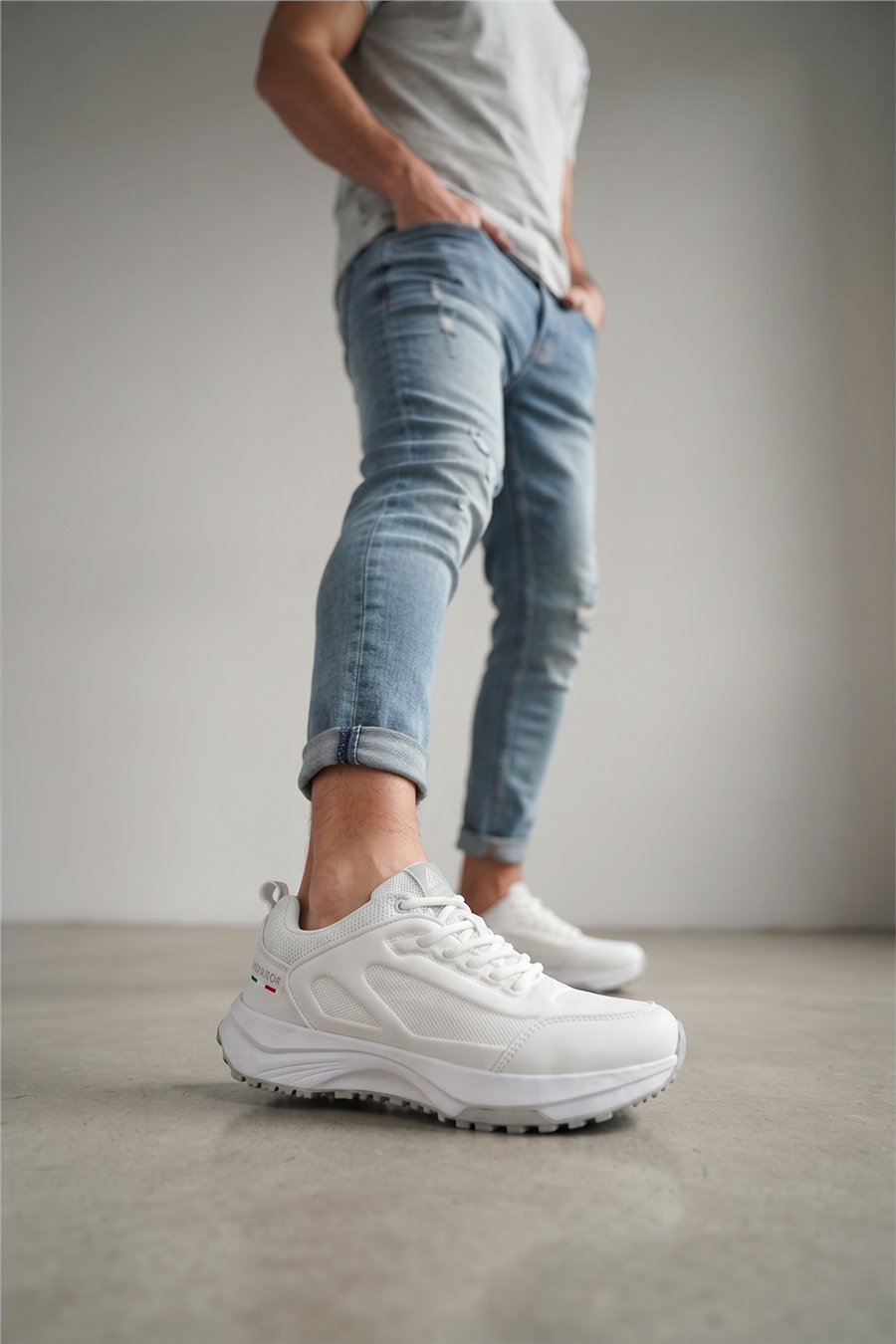 Kappa 2129 Erkek Sneakers Ayakkabı Beyaz