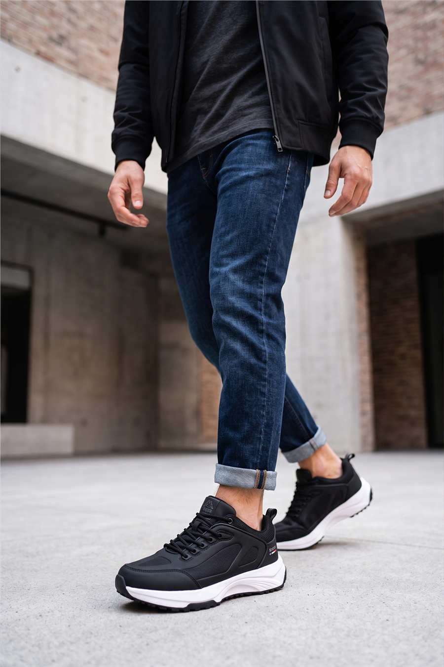 Kappa 2129 Erkek Sneakers Ayakkabı Siyah
