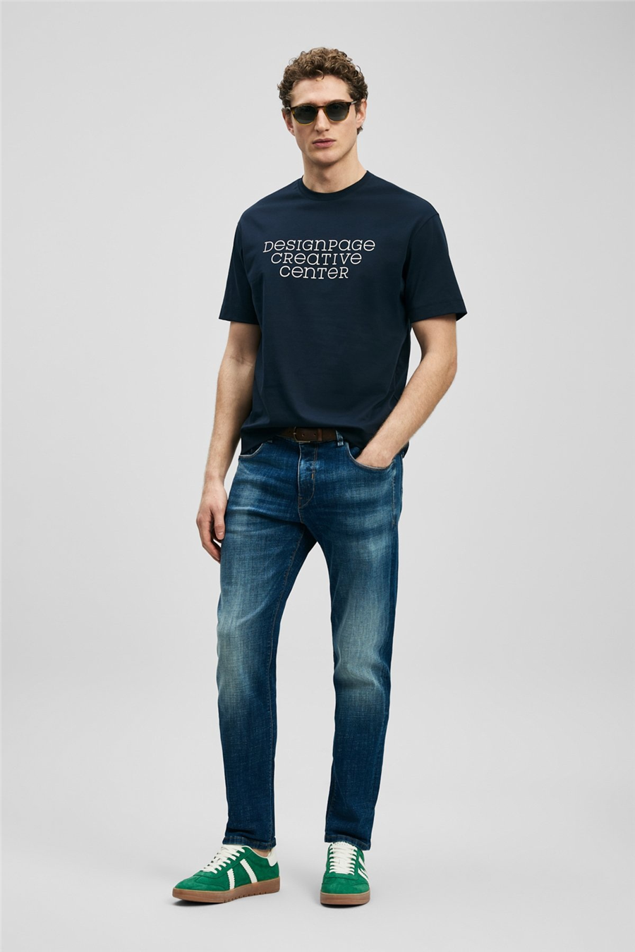 Lufian 111200224 Miguel Erkek Denim Pantolon İndigo