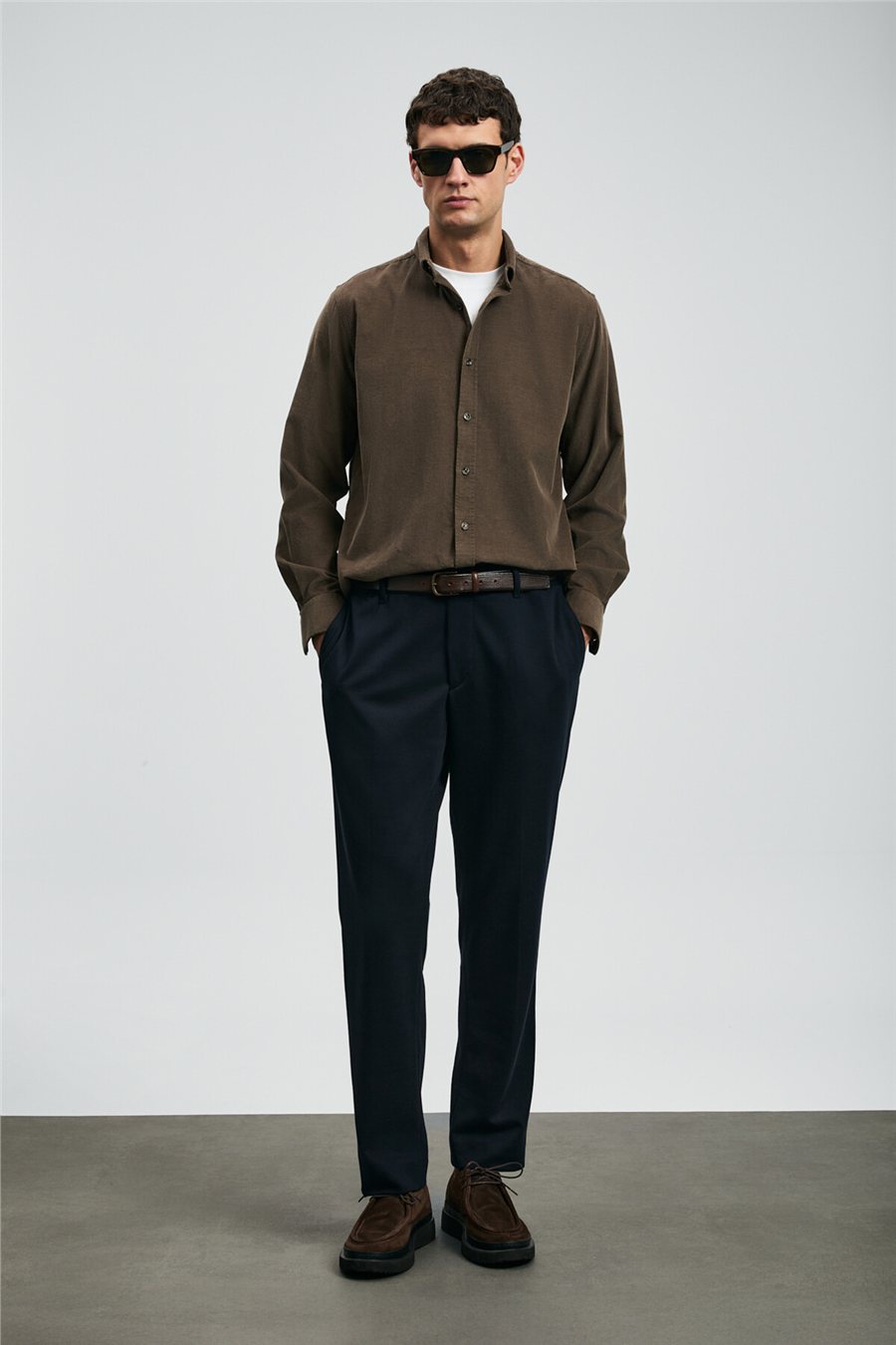 Lufian 112190339 Coperni Erkek Pantolon Lacivert