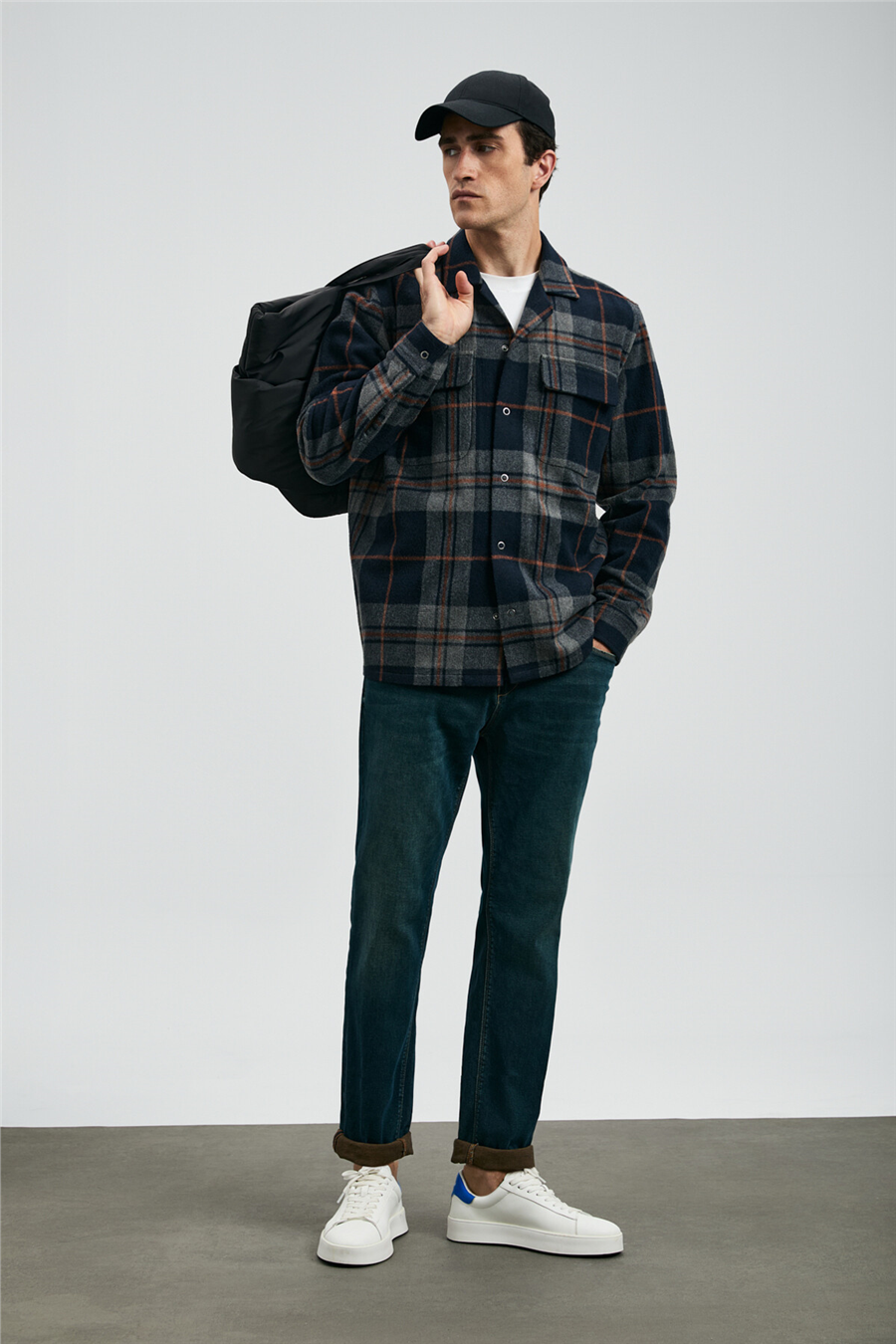 Lufian 112200228 Timothi Erkek Denim Pantolon Mavi