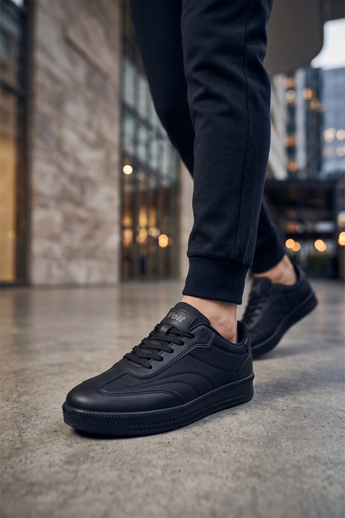Volis M-26612 Erkek Sneakers Ayakkabı Siyah