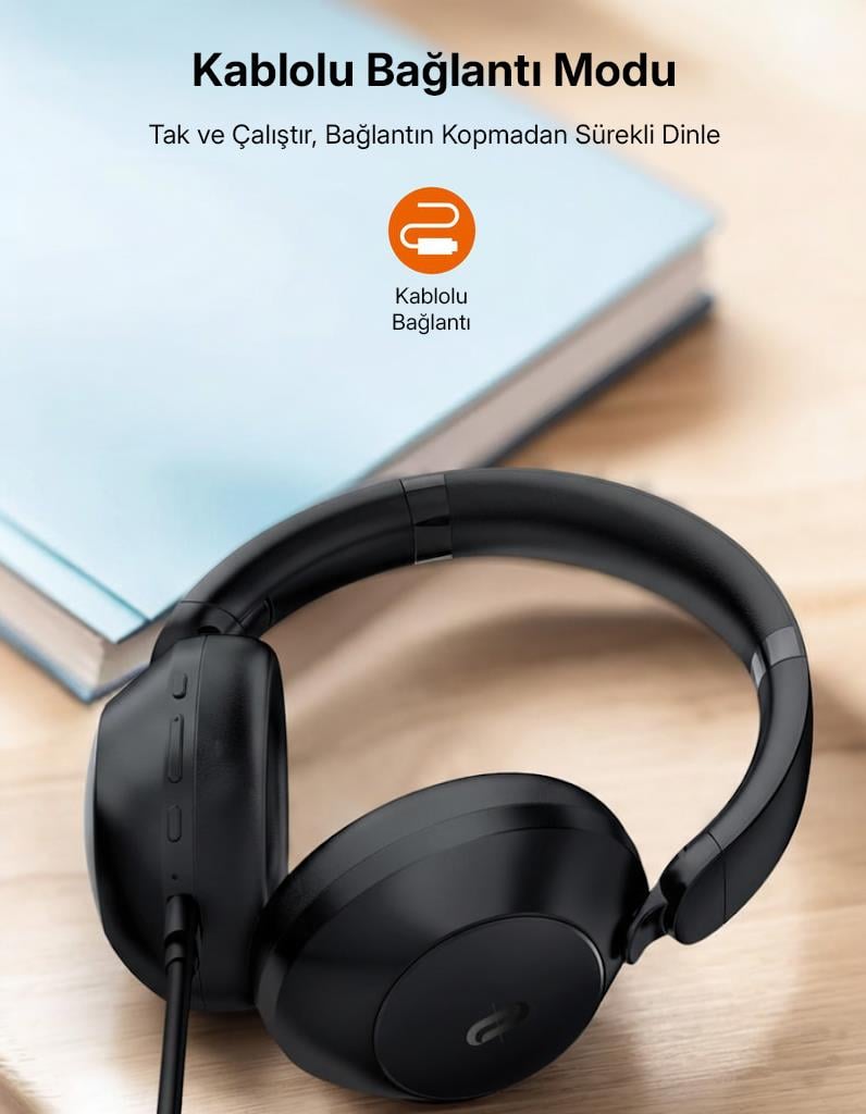 TaoTronics TT-BH1119 Aktif Gürültü Engelleyici Kulak Üstü Kulaklık