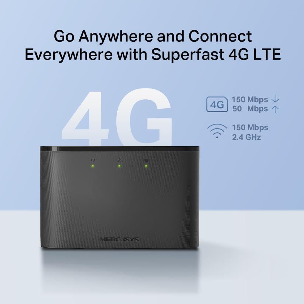 Mercusys MT110 4G Taşınabilir Mobil LTE Modem