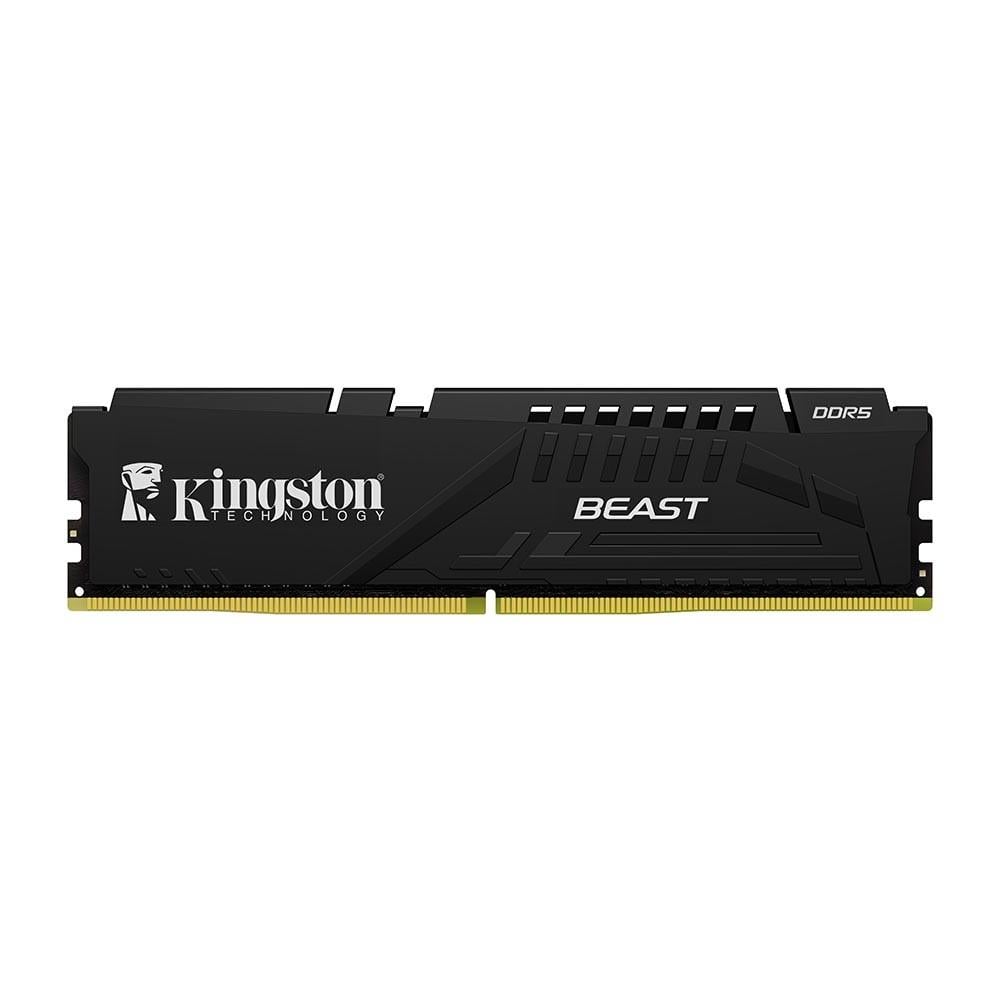 Kingston Beast Black 16GB 5600MT/s DDR5 CL36 DIMM (Kit of 2) KF556C36BBEK2/16TR (2x8GB) Masaüstü Bellek