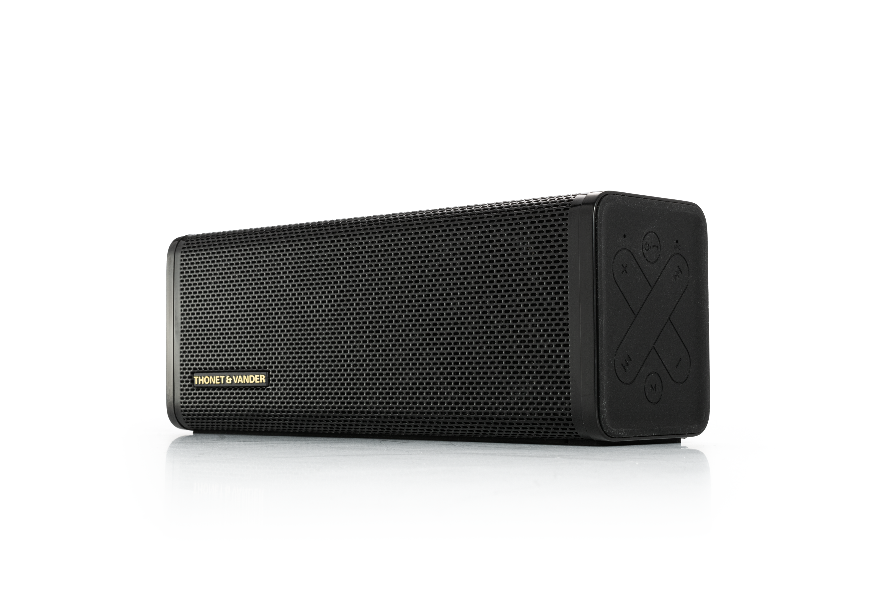 Thonet & Vander Frei Topp 24W RMS Taşınabilir Bluetooth TWS 30 Saat Dinleme Süresi  -PianoBlack Renk