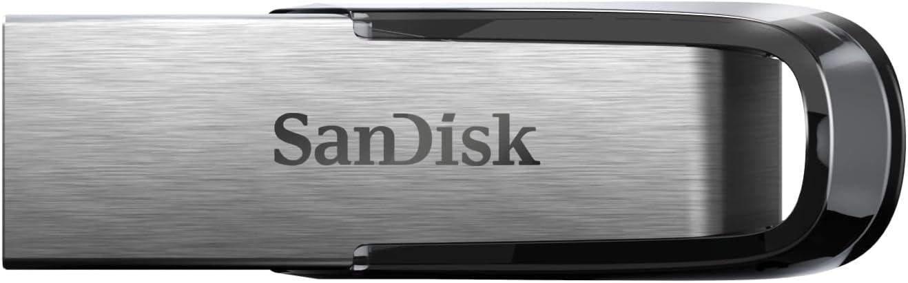 SanDisk 128GB Ultra Flair Metal 3.0 USB Flash Bellek Black SDCZ73-128G-G46