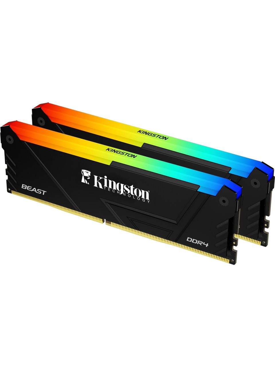 Kingston 64GB 3200MT/S Ddr4 CL16 Dımm (Kit Of 2) Beast RGB Turkey KF432C16BB2AK2/64TR - Ram