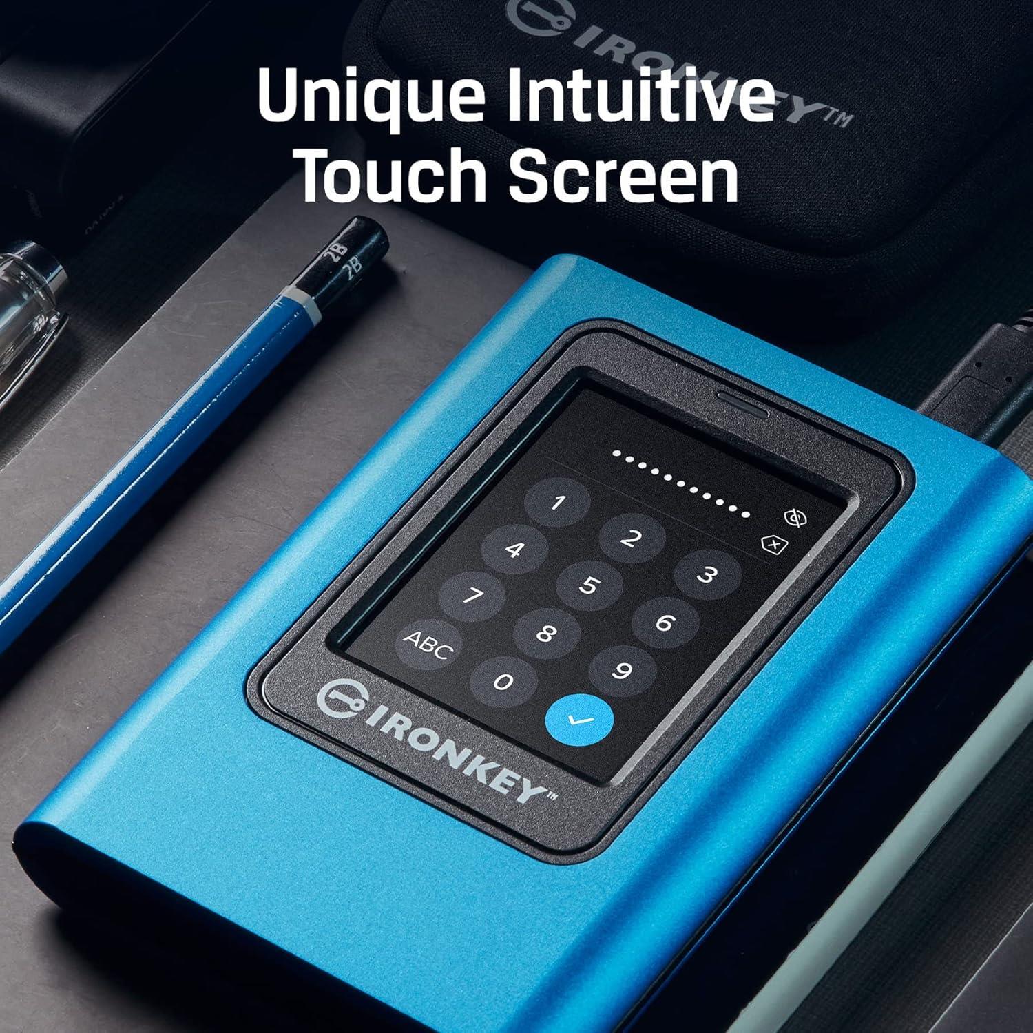 Kingston Ironkey Vault Privacy 960GB 80 Xts-Aes 256-BIT Şifreli Harici SSD - IKVP80ES/960G