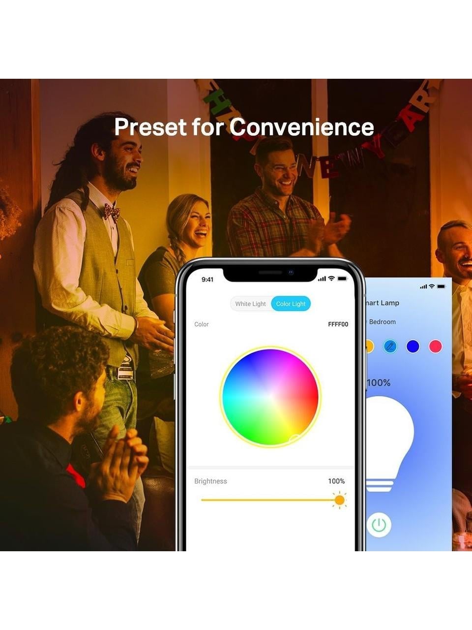 TP-LINK Tapo L530E Çok Renkli Akıllı Wi-Fi Ampulü (2-li paket)