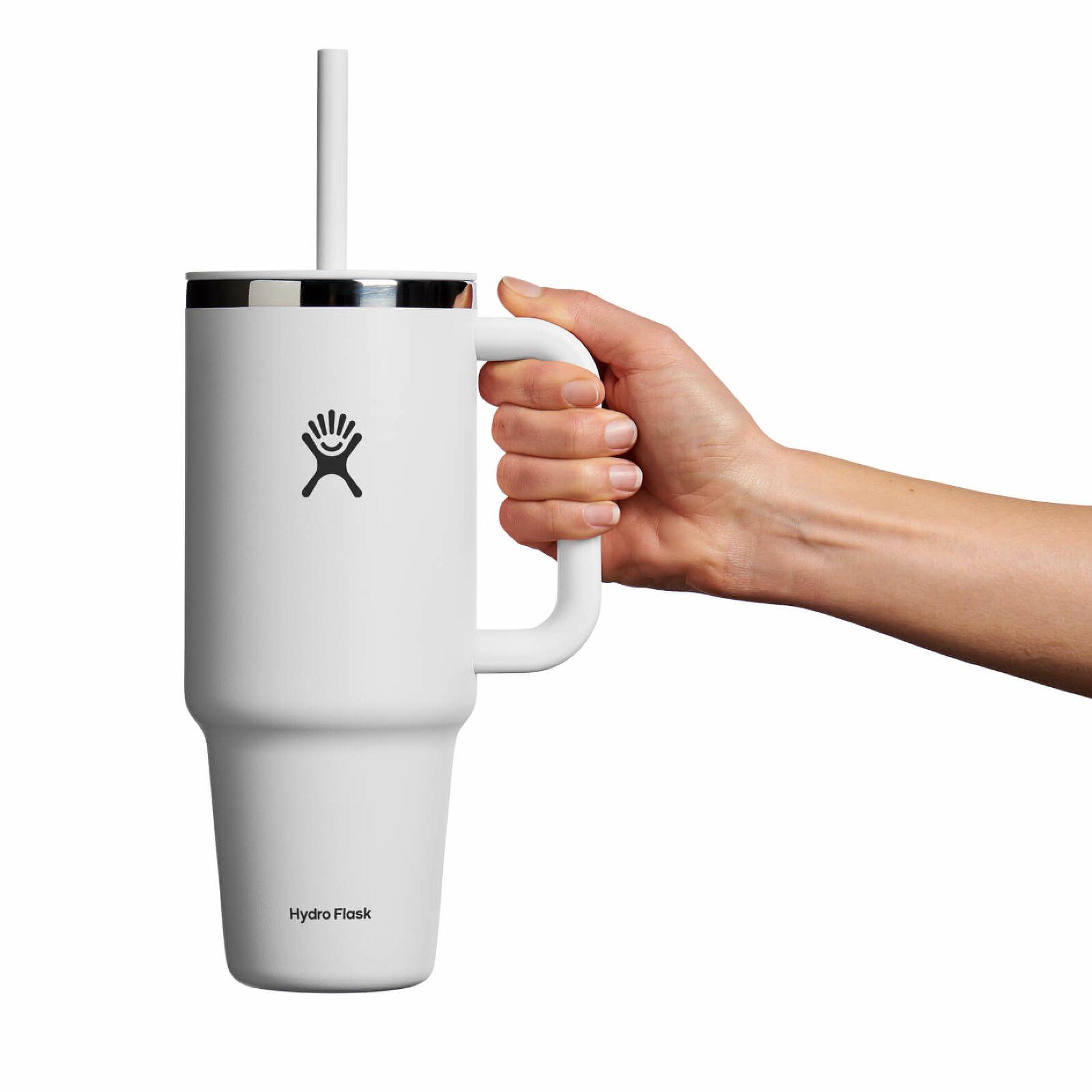 Hydro Flask HF-TT40PS110 Pipetli Termos Bardak 1,18L Beyaz