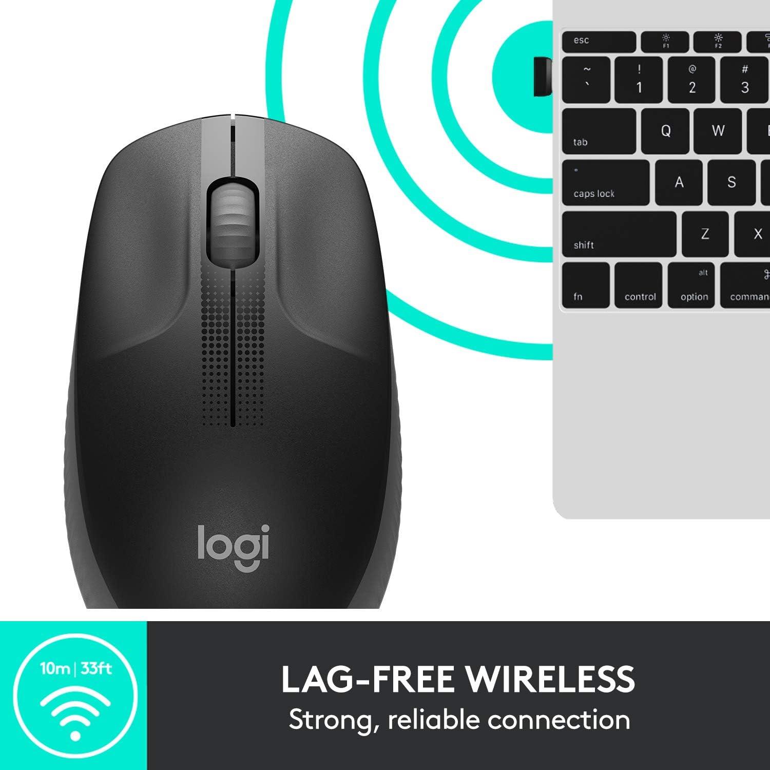 Logitech M190 Kablosuz Optik Mouse - Kömür Siyahı 910-005905