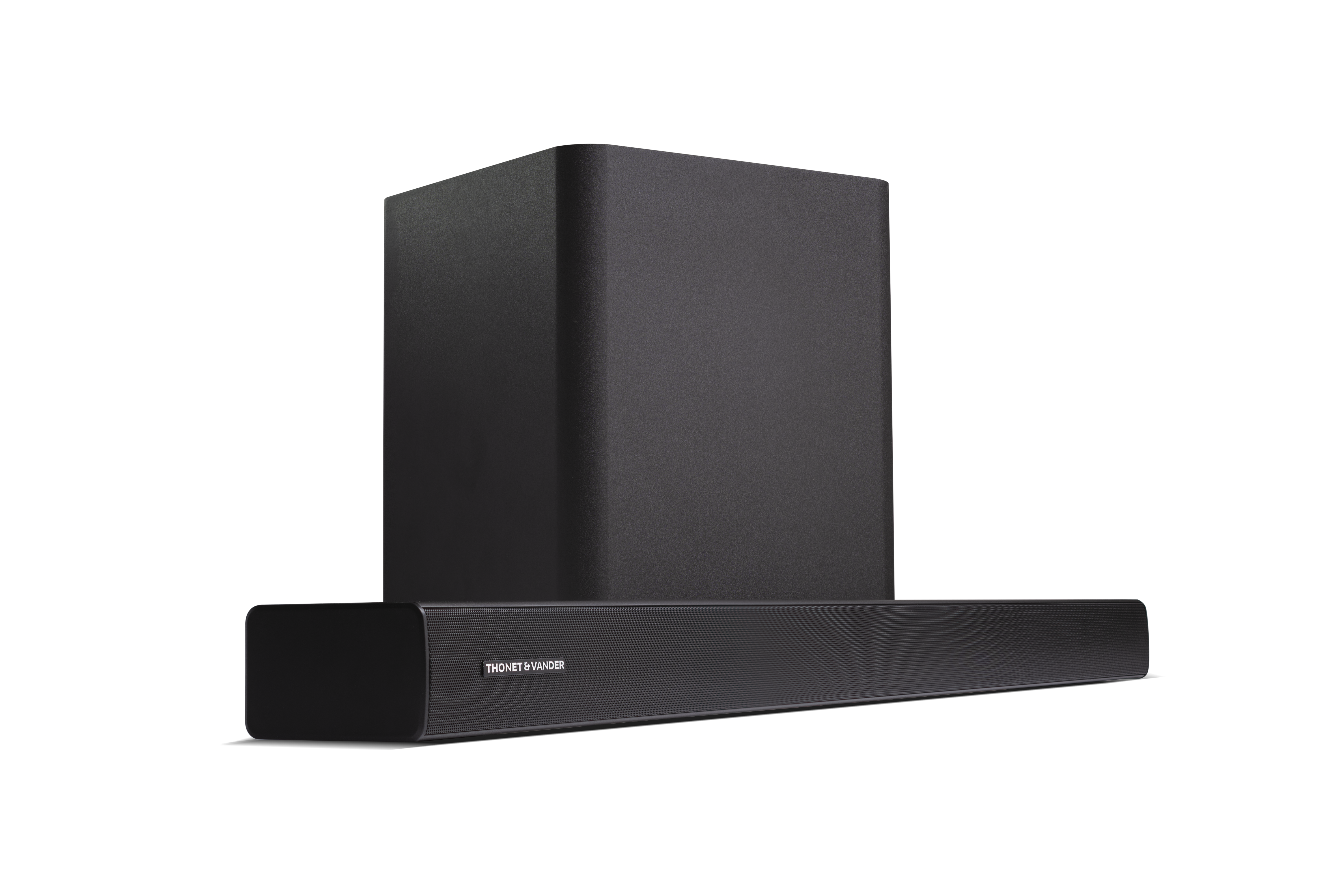 Thonet & Vander Stern 180W RMS Soundbar + Subwoofer 2.1 Hoparlör Bluetooth HDMI Uzaktan Kumanda