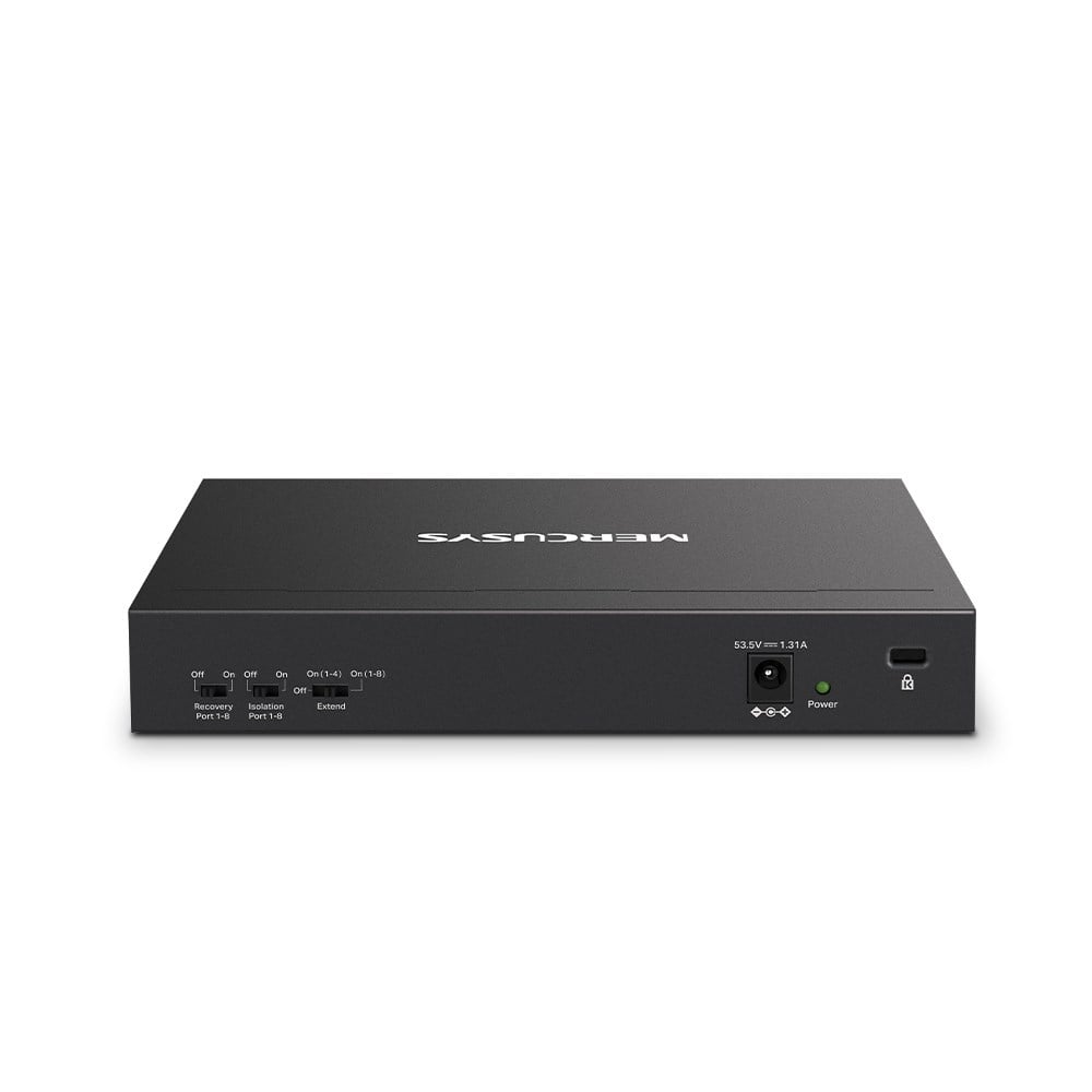 Mercusys 10-Port 10/100Mbps (8-Port PoE+) Masaüstü Switch MS110P