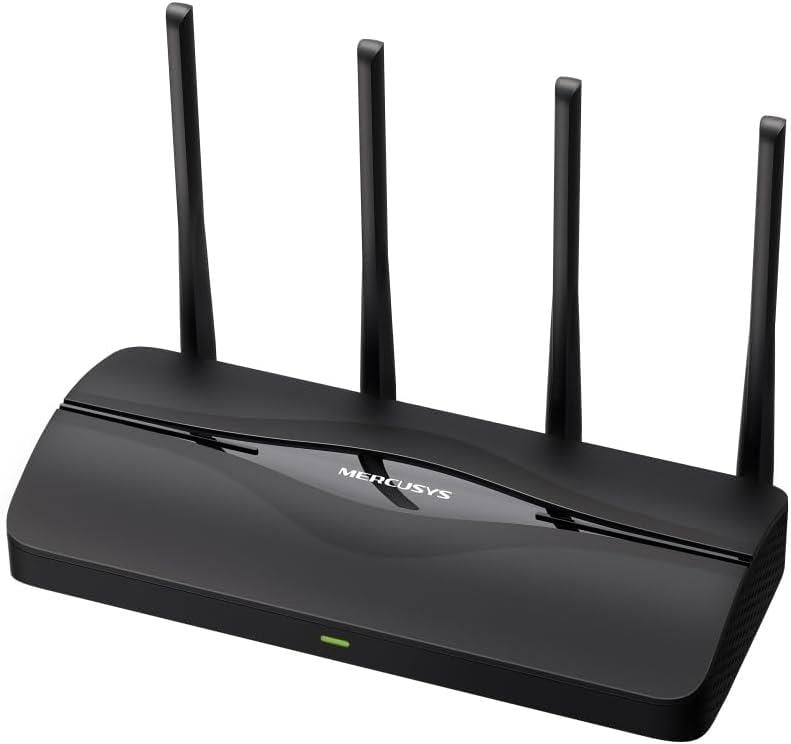 Mercusys MR27BE Wi-Fi 7 Router BE3600 Mbps Hız Dual-Band Fiber Destekli 2.5Gbps WAN & LAN Router