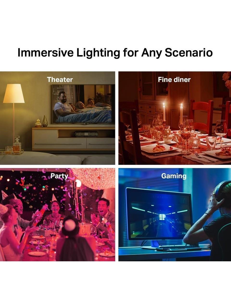 TP-LINK Tapo L530E Çok Renkli Akıllı Wi-Fi Ampulü (2-li paket)