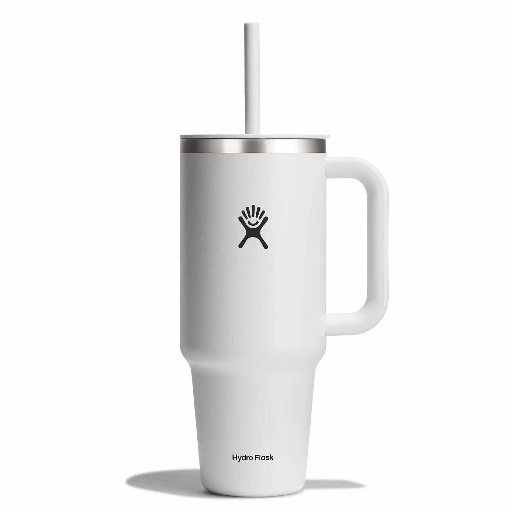 Hydro Flask HF-TT40PS110 Pipetli Termos Bardak 1,18L Beyaz