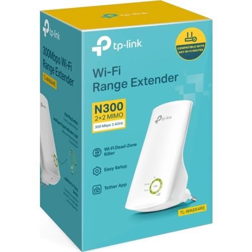 TP-LINK TL-WA854RE 300 Mbps Wifi Pro Sinyal Güçlendirici, Kablosuz Wall Plug Kolay Kurulumlu