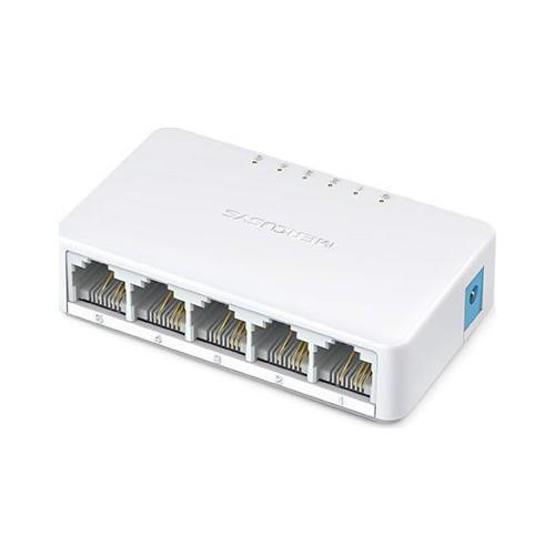 Mercusys MS105 5-Port 10/100Mbps Tak Ve Kullan Switch