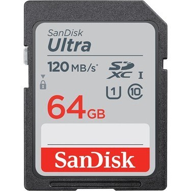 Sandisk Ultra Sdxc SDSDUNR-064G-GN3IN 64GB Memory