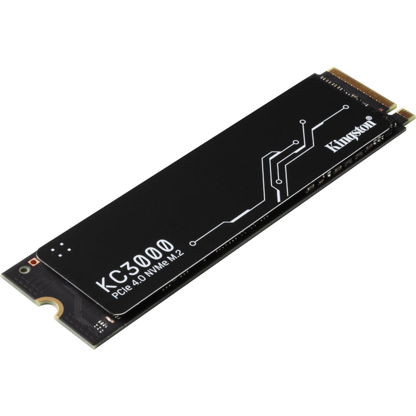 Kingston 1024G KC3000 PCIe 4.0 NVMe M.2 SSD - SKC3000S/1024G