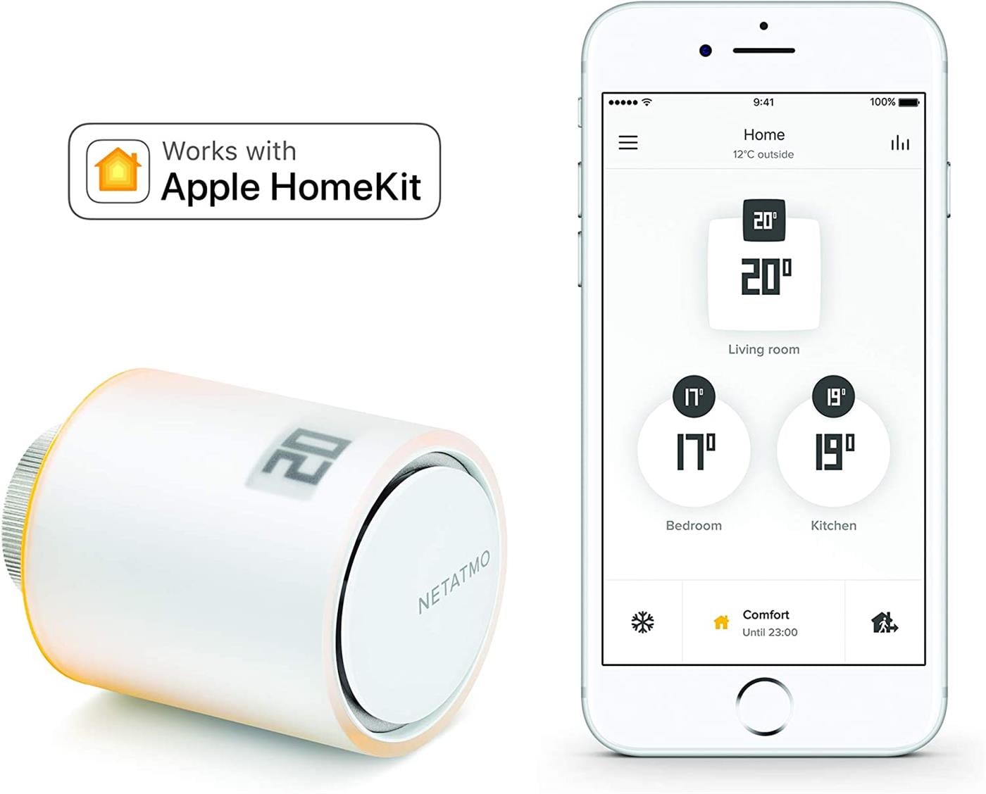 Netatmo Akıllı Ek Radyatör Vanası - NAV-EN