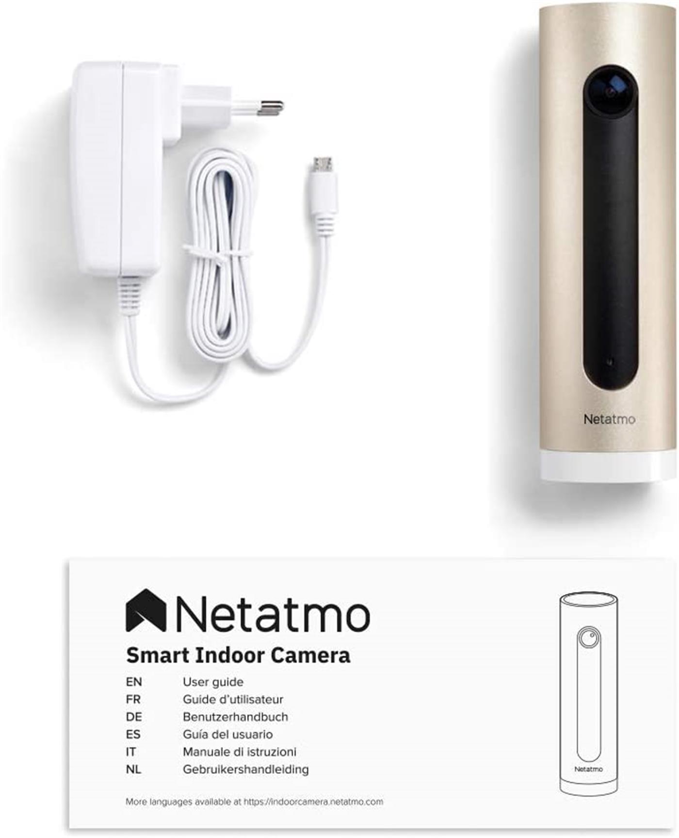Netatmo Akıllı İç Mekan Güvenlik Kamerası - NSC01-EU