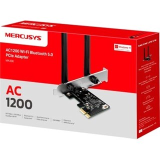 Mercusys MA30E | AC1200 Mbps Wi‑Fi 5 & Bluetooth 5.0 PCIe Ağ Kartı | Yüksek Hızlı Kablosuz Bağlantı | BT 5.0
