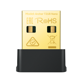 TP-Link Archer T2UB Nano, AC600 Nano Wi-Fi Bluetooth 4.2 USB Adaptör