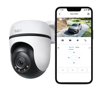 Tp-Link Tapo C500 V2 Spot Işıklı ve Renkli Gece Görüşü Dış Mekan Yatay/dikey Wi-Fi Güvenlik Kamerası