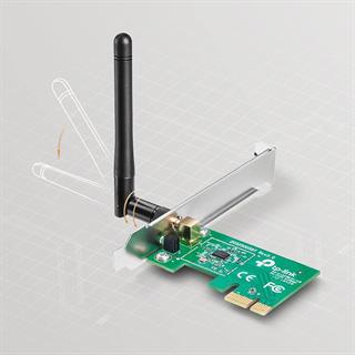 TP-Link TL-WN781ND 150 Mbps Kablosuz PCIe Adaptör PCI Express Uyumlu WPA/WPA2 Güvenlik