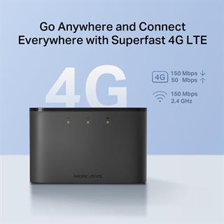 Mercusys MT110 4G Taşınabilir Mobil LTE Modem