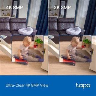 Tp-Link Tapo C260 | Akıllı Wi-Fi Güvenlik Kamerası | 4K 8mp | Yüz Tanıma | Aı Algılama | Gelişmiş