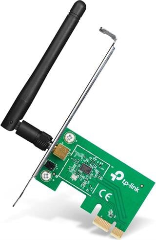 TP-Link TL-WN781ND 150 Mbps Kablosuz PCIe Adaptör PCI Express Uyumlu WPA/WPA2 Güvenlik