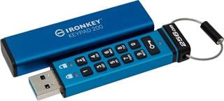 Kingston IronKey 256GB Keypad 200, FIPS 140-3 Taşınabilir Bellek - IKKP200/256GB