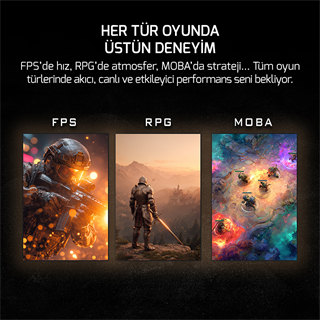 Gamepower Lunis L60 27 280Hz 0.5ms Fast IPS Fhd Rgb Pivot Gaming Monitör