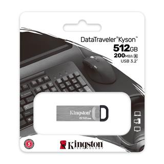 Kingston 512GB USB 3.2 Gen.1 Datatraveler Kyson Flash Bellek DTKN/512